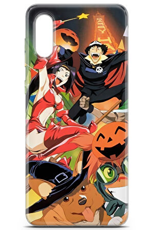 Samsung Galaxy M02 uyumlu Manga 28 Koruyucu Cowboy Bebop Kırmızı