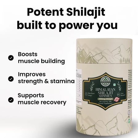 Himalayan Shilajit Gummies 400 mg 30 Gummie
