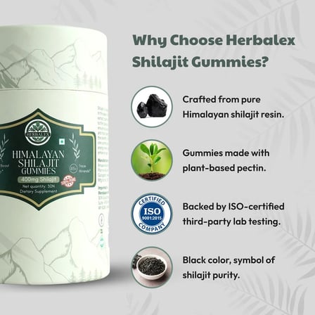 Himalayan Shilajit Gummies 400 mg 30 Gummie