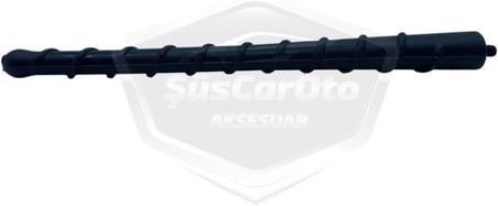 Hyundai Kia Anten Çubuğu Tavan Anteni Kısa Dişli Çubuk Anten 18 Cm Siyah