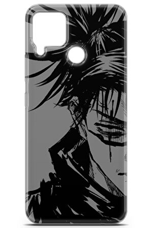 Realme C15 uyumlu Manga 4 HD Koruma Choso Jujutsu Kaisen