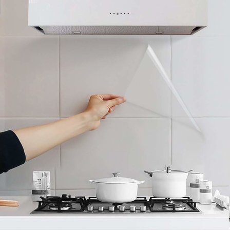 Yapışkan folyo, şeffaf, kendinden yapışkanlı folyo, 60 cm x 600 cm, mobilya duvar folyosu, duvar kağıdı, suya dayanıklı, dekorasyon, yapıştırıcı, pencere, mutfak arka duvarı, kitap folyosu