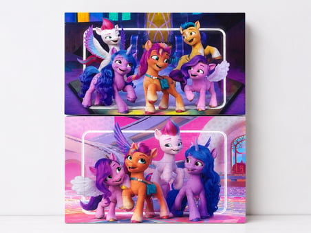 Ca Games My Little Pony 2’li Frame Puzzle Seti – 35 Parça Çocuk Yapbozu