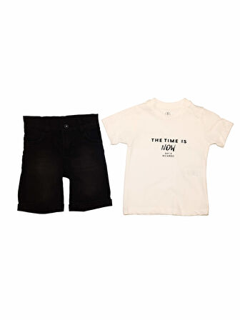 2551 ŞORT T-SHİRT GÖMLEK TAKIM