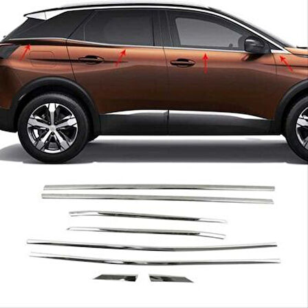 Peugeot 3008 2016-2019 Cam Nikelajı