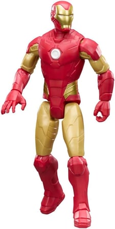 Marvel Avengers Titan Serisi Iron Man 29,2 cm Aksiyon Figürü, 4 yaş ve üzeri çocuklar için Süper Kahraman Figürleri ve Oyuncakları