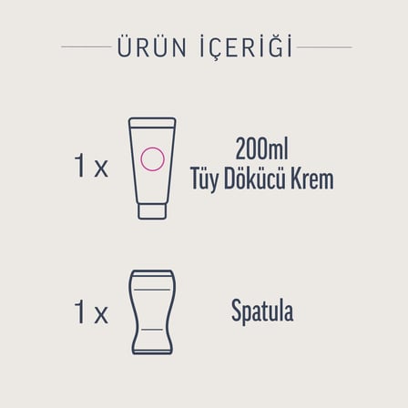 Professional Krem Tüy Dökücü Krem 200 ml