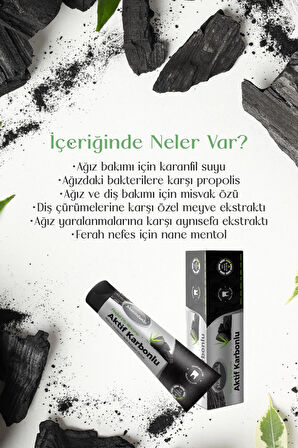  MECİTEFENDİ AKTİF KARBONLU DİŞ MACUNU 75 ML 