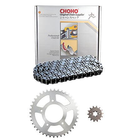 Cfmoto Nk 250 Zincir Dişli Seti Choho (Dişliler Ön 14T Arka 40T)Siyah Oringli Zincir Arasmto