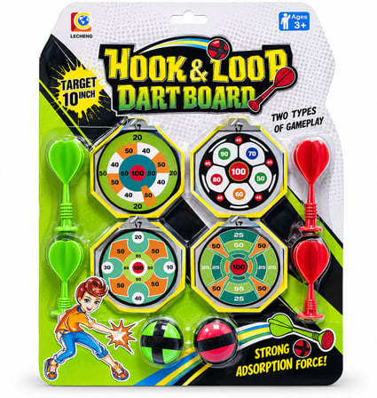Cırtlı Dart Board Çocuk Dart Oyunu – Cırt Cırtlı Hedef Tahtası Seti