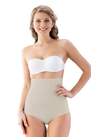 TEN MI Emay 2813 Yüksek Bel Slip Lazer Korse