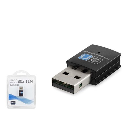 Evimdeyokyok HDX2255 300Mbps Kablosuz Wifi Adaptörü Siyah 802.11n USB 2.0