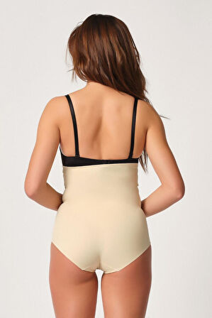 TEN MI Emay 2932 Double Karın Agraf Destekli Slip Lazer Korse