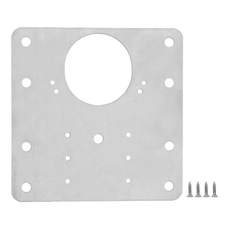 Delikli Mobilya Menteşe Plakası - Tamir ve Destek Kiti