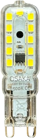 Osaka 5W 6500K Beyaz Işık G9 Duylu LED Kapsül Ampul, 4 Adet