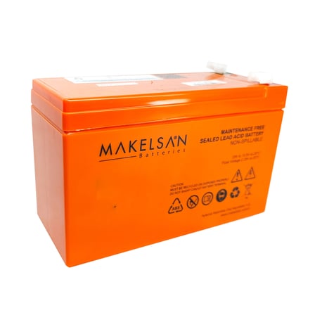 Makelsan 12V 9Ah Kuru Akü Yedek Akü