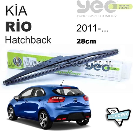 Yeo Kia Rio Hb ile Uyumlu Arka Silecek 2011-..
