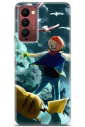 Tecno Camon 18 uyumlu Pokemon 19 HD Desenli Spearow Pokemon