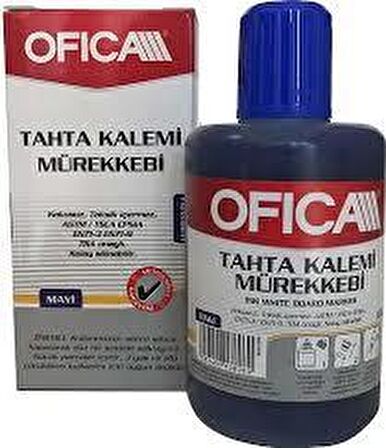 Ofica Tahta Kalem Mürekkebi 20 ML Mavi FMM-05M