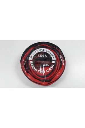 Akü Takviye Kablosu 50mm2 1200 Amper 2.3 Metre Çantalı