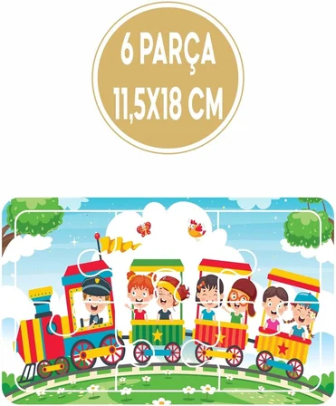 Lipyos Baby Puzzle 6 Parça 6 Adet Puzzle Seti-1