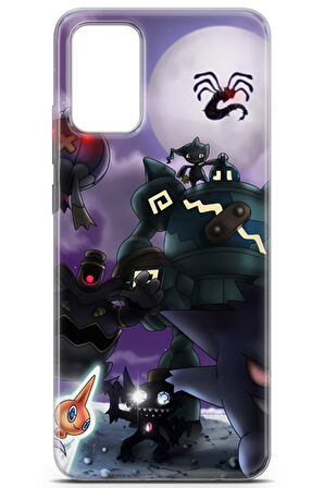 Samsung Galaxy M02S uyumlu Pokemon 13 HD Ultra Gengar Pokemon
