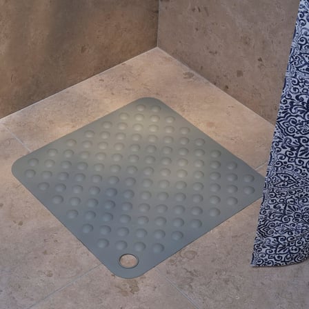 Banyo Kaydırmazı, Gri, 50x50 cm