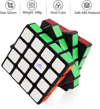 Hediyecik Qiyi Speed Qiyuan W2 4X4 Zeka Küpü Akıl Küpü Rübik Küp