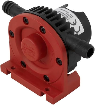 Wolfcraft 2202000 Matkap Pompası/Kendiliğinden Emilen Su Pompası, Kırmızı