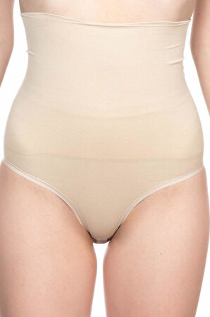 TEN MI Emay 2019 Double Yüksek Bel Çıtçıtlı  Slip Korse