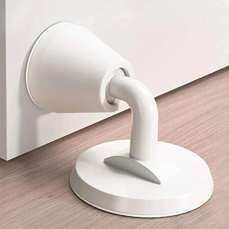 Dayanıklı Silikon Kendinden Yapışkanlı Kapı Tutucu - Kaymaz, Sessiz, Zemine Zarar Vermez