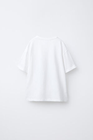 Sanat Temalı Van Gogh İrisler Baskılı Kız Çocuk  %100 Pamuk Tişört