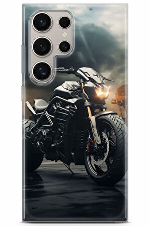 Samsung Galaxy S24 Ultra uyumlu Otomoto 2 4K Kapak Spor Motor