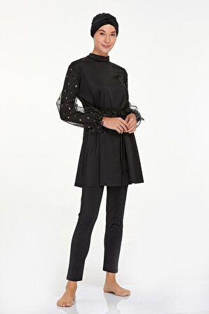 Adasea 4557 Beta Tam Boy Tasarım Tesettür Mayo