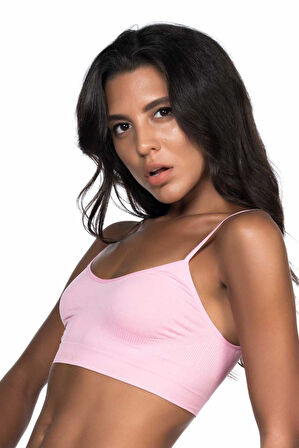 PEMBE MI Emay 4003 Soft İp Askı Büstiyer