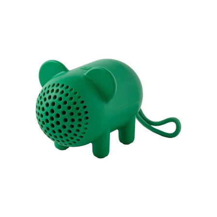 Taşınabilir Bluetooth Hoparlör, Yeşil, 13x9 cm