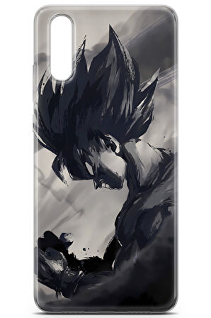 Huawei P20 uyumlu Manga 20 HD Desenli Goku Çizim Anime