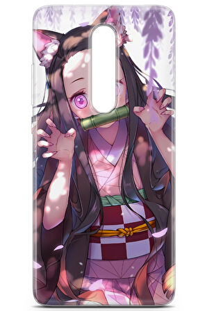 Xiaomi Mi 9t uyumlu Anime 14 Premium UV Demon Slayer Nezuko
