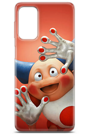 Samsung Galaxy M52 uyumlu Pokemon 3 Baskılı Kapak 3-Mr. Mime Pokemon