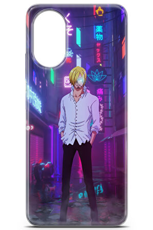 Oppo A38 uyumlu Manga 33 Parlak Baskılı One Piece Sanji