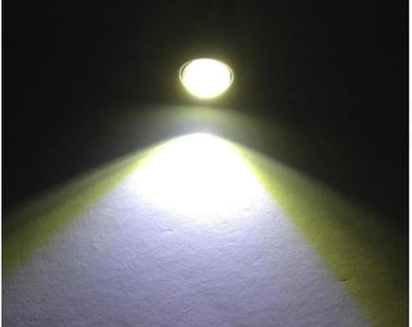 6 Adet Vidalı Beyaz Kartal Gözü Eagle Eye Gündüz Ledi Ayna Altı Ledi
