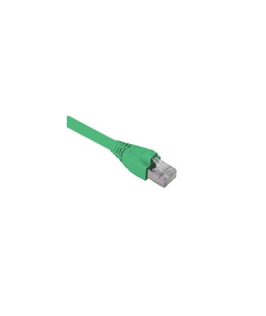S'82 Cat6A S/FTP Patch Cord LSOH Network Kablosu 0.5 m Yeşil