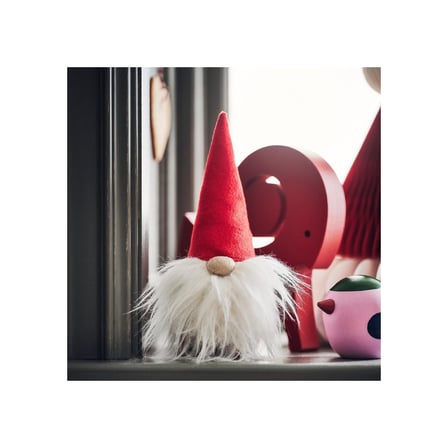 Noel Baba, Kırmızı, 19 cm