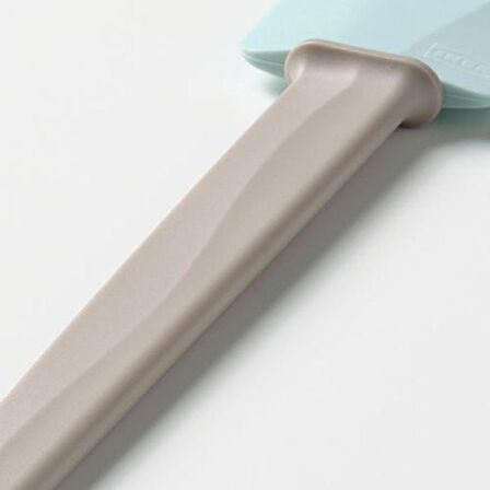 Bakglad Silikon Spatula Bej Mavi 26 Cm