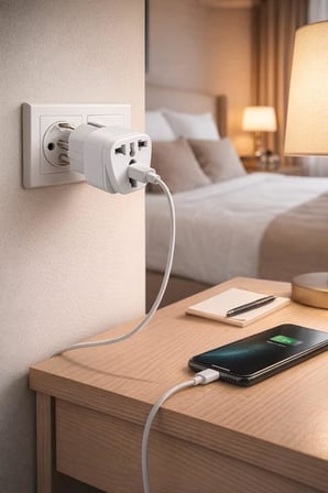 Universal Priz Adaptörü Seyahat Tipi Çoklu Girişli Fiş Dönüştürücü EU US UK AU Uyumlu 220V 110V Dönüştürücü Taşınabilir Kompakt Adaptör