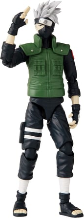 16 cm Kakashi Poz Verilebilir Figür - Anime Heroes Naruto Serisi