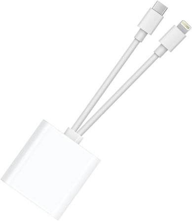 8360 Type-C Lightning Kart Okuyucu Micro SD TF Hafıza Kart Adaptörü Çevirici Çoklayıcı Sdhc