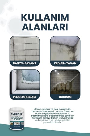 Nem Rutubet Küf Önleyici Boya 1 Kg