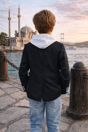 ALEXANDERGARDI 4-12 Yaş Erkek Çocuk Ceket