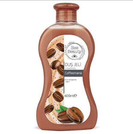 Bee Beauty Coffemania Kahve Aromalı Nemlendirici Tüm Ciltler İçin Kalıcı Kokulu Duş Jeli 400 ml